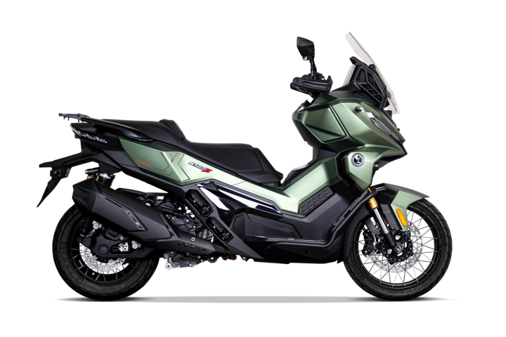 Scooter 400 ccm - VOGE SR450X in green | Ansicht 1