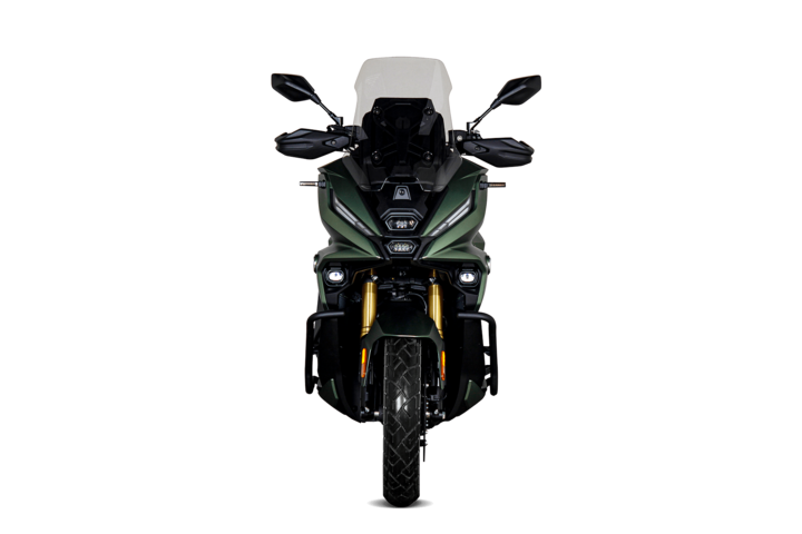 Scooter 400 ccm - VOGE SR450X in green | Ansicht 3