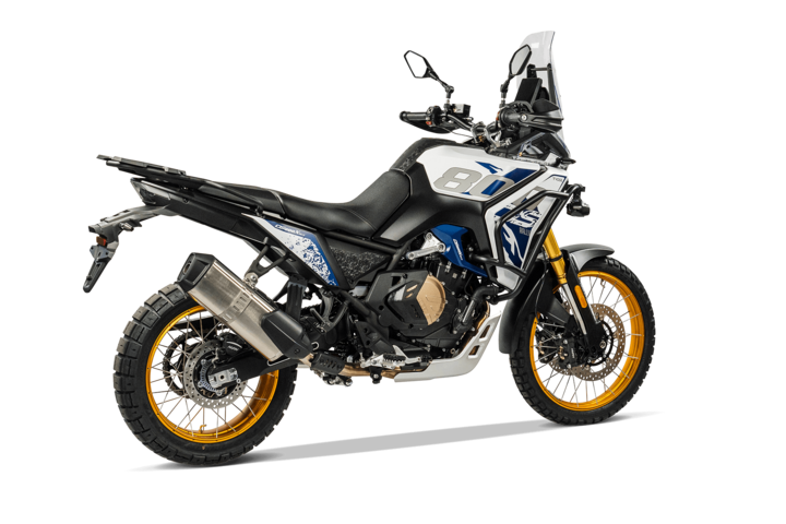 Offroad Motorrad 800ccm - VOGE 800 RALLY in white/blue | Ansicht 8