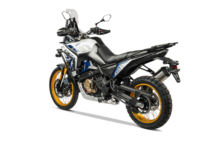 Offroad Motorrad 800ccm - VOGE 800 RALLY in white/blue | Ansicht 6