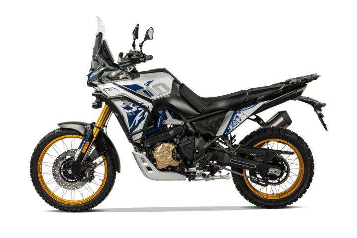 Offroad Motorrad 800ccm - VOGE 800 RALLY in white/blue | Ansicht 5