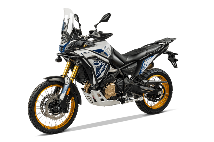 Offroad Motorrad 800ccm - VOGE 800 RALLY in white/blue | Ansicht 4