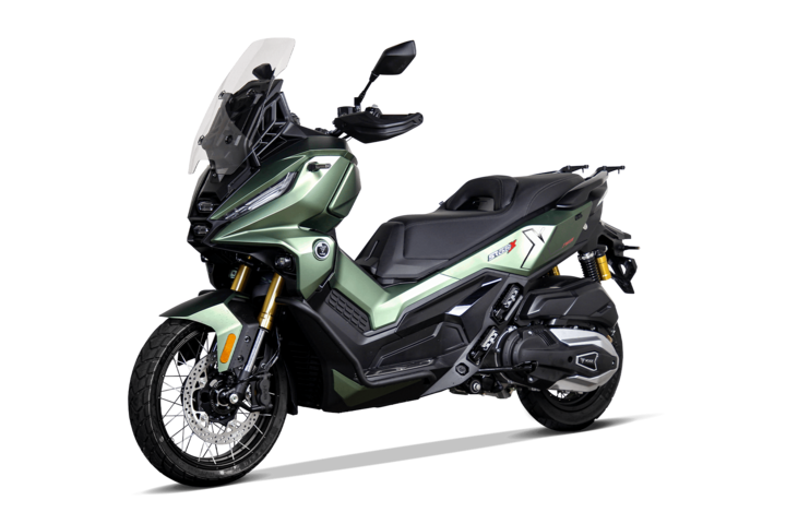 Scooter 400 ccm - VOGE SR450X in green | Ansicht 4